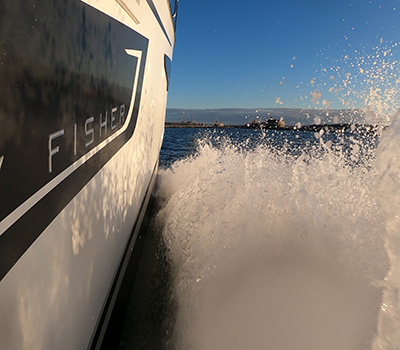 Merry Fisher 895 powerboat